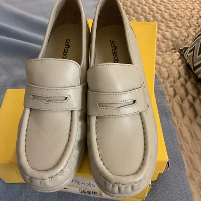 NUEVO CON ETIQUETAS MOCASÍN SOFTSPOTS PENNIE HUESO TALLA 10N Foto 1 de 4