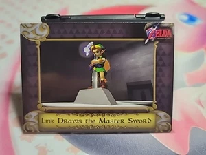 2016 Enterplay Legend of Zelda Link Draws Master Sword #17 Ocarina of Time - Picture 1 of 2