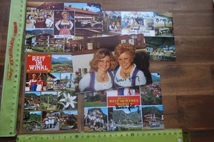 5 Ansichtskarten Margot Maria Hellwig Reit im Winkl Zum Kuhstall Autogramme - Bild 1 von 11