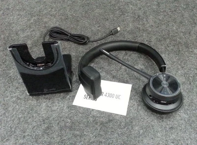 POLY Voyager 4310 UC Bluetooth Mono Headset With Microphone Black - Image 1 of 4