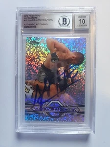 Khabib Nurmagomedov 2013 Topss Finest Refractor RC Signed Slabbed BAS Auto 10  - Picture 1 of 2