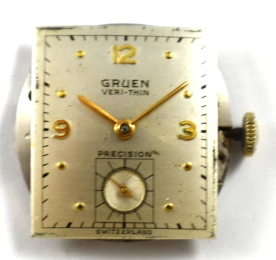 Reloj Pulsera Movimiento Vintage Gruen Cuerda Manual 17J 425 Lote.wa Foto 1 de 3