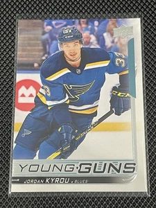Jordan Kyrou - 2018-19 Upper Deck Young Guns Rookie #241 - St. Louis Blues - Picture 1 of 2