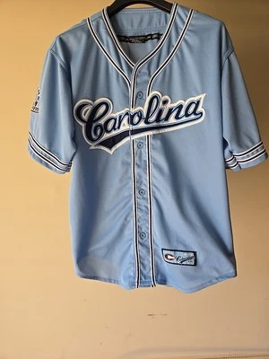 Camiseta deportiva de béisbol UNC Carolina Tarheels Coliseo talla grande azul Foto 1 de 4