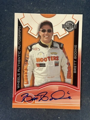 2002 Wheels Brett Bodine Autograph NASCAR - Image 1 of 2