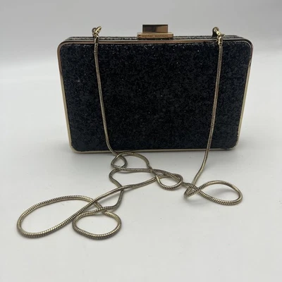 Bolso Bandolera HENRI BENDEL Fiesta Caja Bolso sin asas Negro Brillante Cóctel/Formal Foto 1 de 4