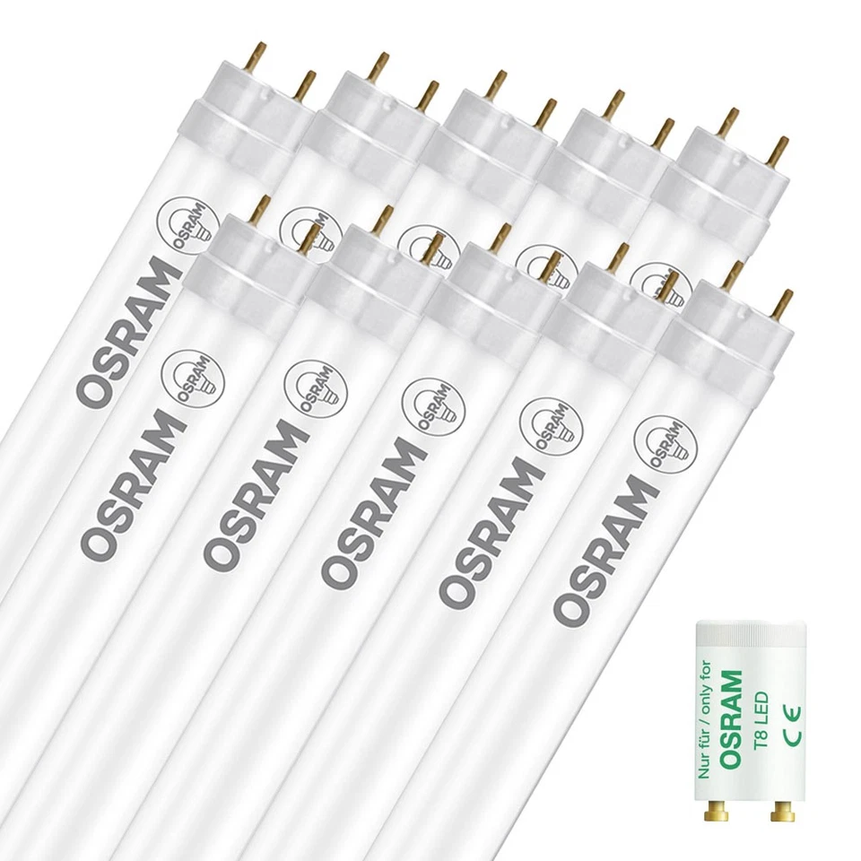 10 x Osram LED T8 Röhre EM Pro UO 150cm 23,4W =58W 830 G13 3690lm warmweiß 3000K - Bild 1 von 4