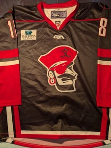USHL Gemini Des Moines Buccaneers Anthony Menghini Game-Used Signed Jersey Gr. XL - Bild 1 von 5