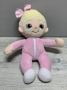 Jakks Pacific Plush Baby Doll Pink One-piece Bow Stuffed Toy 2022 Soft Cute Girl - Picture 1 of 5