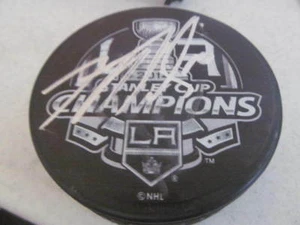 Mike Richards Los Angeles Kings Signed Stanley Cup Champions Puck COA - Picture 1 of 1
