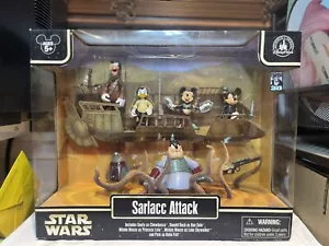 Disney Star Wars Sarlacc Attack 5-teiliges Actionfigur-Set NEU Mickey Mouse Minnie - Bild 1 von 5