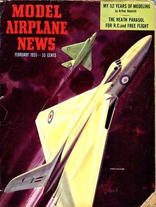 Model Airplane News Magazine February 1955 Avro Vulcan ACC 041717nonjhe - Bild 1 von 1