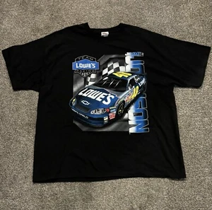 VINTAGE 2004 JIMMY JOHNSON #48 LOWES NASCAR RACING CHAMPIONS T-SHIRT XL - Picture 1 of 9