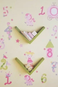 Kleine Boutique Prinzessin Wandtattoo Neu in Verpackung - Bild 1 von 10
