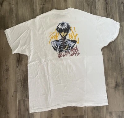 Rare Vintage Anime Expo T Shirt Men XL 1997 Sojiro Seta Double Sided - Изображение 1 из 4