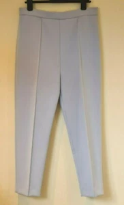 MARNI Pantalón Corto A Medida Pierna Recta Capri Pantalones Gris Talla 44 UK 14 Nuevo - Imagen 1 de 12