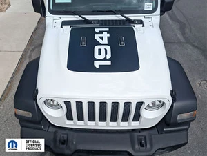 Fits 2018-2025 Jeep Jl Jt Wrangler Gladiator Hood Stripe Vinyl Sport 1941 Slim - Picture 1 of 5