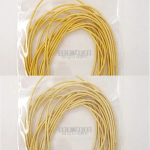Cubierta de cable de rosca GIMP lingotes de alambre francés en tono dorado total 70"" (5'10") - Imagen 1 de 13