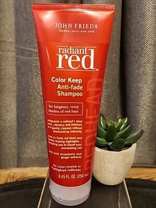 John Frieda Radiant Red Color Keep Anti-Fade Shampoo 8.45 oz - Picture 1 of 3