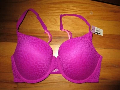 Women's No Boundaries Purple Padded Bra Size 34D D NWT - Image 1 of 3