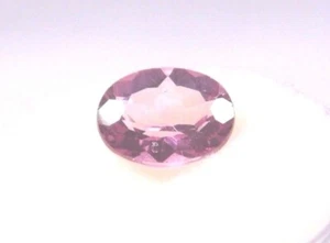 Piedra preciosa natural topacio místico rosa puro 10x8x5 mm ovalada 2,82 quilates mínimo VVS  - Imagen 1 de 2