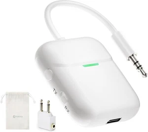 Receptor Transmisor Bluetooth 5.3 Soporte aptX Baja Latencia, Para Auriculares - Imagen 1 de 7