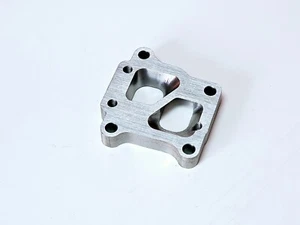 Adaptador de brida de cabezal dividido EVO X 10 Turbo a T3 4g63 TDO5H apto para Mitsubishi STI - Imagen 1 de 3