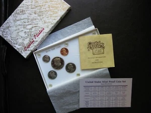 1989 - Geburtsjahr Proof Set mit Zertifikat! Stempelglanz! - Bild 1 von 8