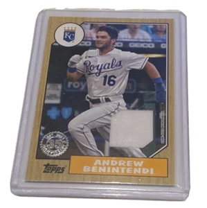 2022 Topps Andrew Benintendi 1987 Relic Royals White Sox Red Sox Yankees - Picture 1 of 2