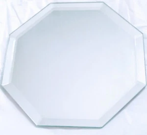 Display Mirrors🪞Round Square Rectangle Beveled Edge Base Figurine ~Choose Size~ - Picture 1 of 7