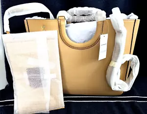 Coach Leder RAE TOTE 2-WEGE SCHULTERTASCHE MIT ETUI FARBE: MESSING/HELLBRAUN NEU MIT ETIKETT - Bild 1 von 7