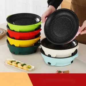 Electric Skillet Non-stick Frying Pan 1-2 Person Portable Small Pot Firepower - Picture 1 of 15