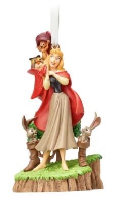 Disney Sleeping Beauty Aurora Fairytale Moments Sketchbook Ornament NEW - Image 1 of 3