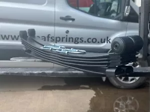 FORD TRANSIT 4+1 (XX HEAVY DUTY) REAR LEAF SPRINGS + U-BOLTS 2013- - Picture 1 of 1