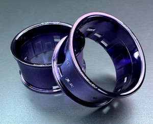 Tetsujin RC Wheels LIP Adj Offset 3/6/9mm - CHROME PURPLE - LIPS (4pcs) TT-8471 - Picture 1 of 18