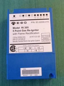 E.G.O. Range - Model RI305 - 5 POINT GAS RE-IGNITER - 86528 - 83.22000.015 - NEW - Picture 1 of 8
