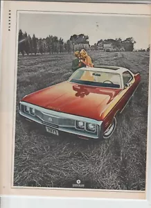 Anuncio original de revista Chrysler 1971 - Imagen 1 de 1
