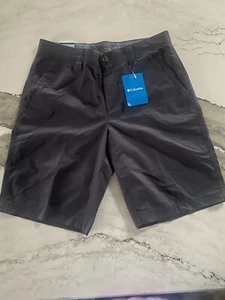 NWT Columbia Men's 30 X 10 Dark Gray Cotton Outdoor Shorts Hiking Fishing - Picture 1 of 5