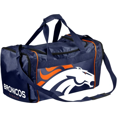 Denver Broncos Duffle Bag Gym Swimming Carry On Travel Luggage Tote NEW Cover