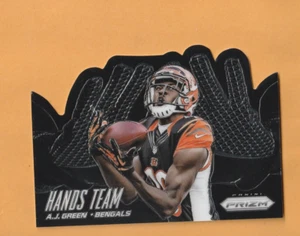 A.J. Green Cincinnati Bengals 2014 Panini Prizm Hands Team #8 Georgia Dawgs 4M - Imagen 1 de 2
