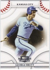 GEORGE BRETT 2008 DONRUSS THREADS Card #27 NM-MT Condition