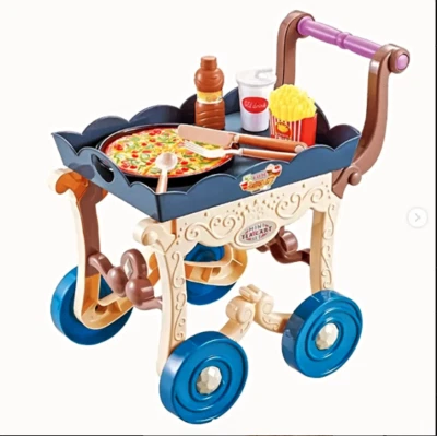 Mini juego de carrito de té - Soporte de comida Foto 1 de 2