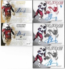 2014 Leaf Q Jadeveon Clowney Gold Prismatic Auto RC 1/1 Seahawks