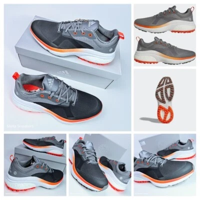 Adidas Solarmotion Golf - US 10 Men's White/Orange/Grey Boost Light Casual - New - Image 1 of 4