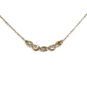 [Nuevo] Collar/colgante de diamantes K18YG [i3-1] - Imagen 1 de 9