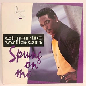 Charlie Wilson - Sprung On Me 12" PROMO Vinyl 1992 Bon Ami Records VERY GOOD - Imagen 1 de 7