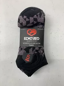 Eckored Womens 5 Pair Flat Knit Socks Size 5-9 - Picture 1 of 3