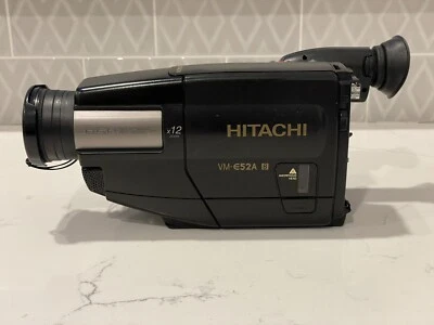 Vintage Hitachi VM-E52A8mm Video Camcorder As Is - Image 1 of 4