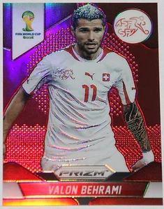 2014 PANINI PRIZM FIFA WORLD CUP BRASIL 187 VALON BEHRAMI SWITZERLAND #/149 - Picture 1 of 2