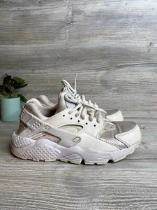 Nike Air Huarache 2017 Women’s Size 6.5 Triple White 634835-108 - Picture 1 of 6